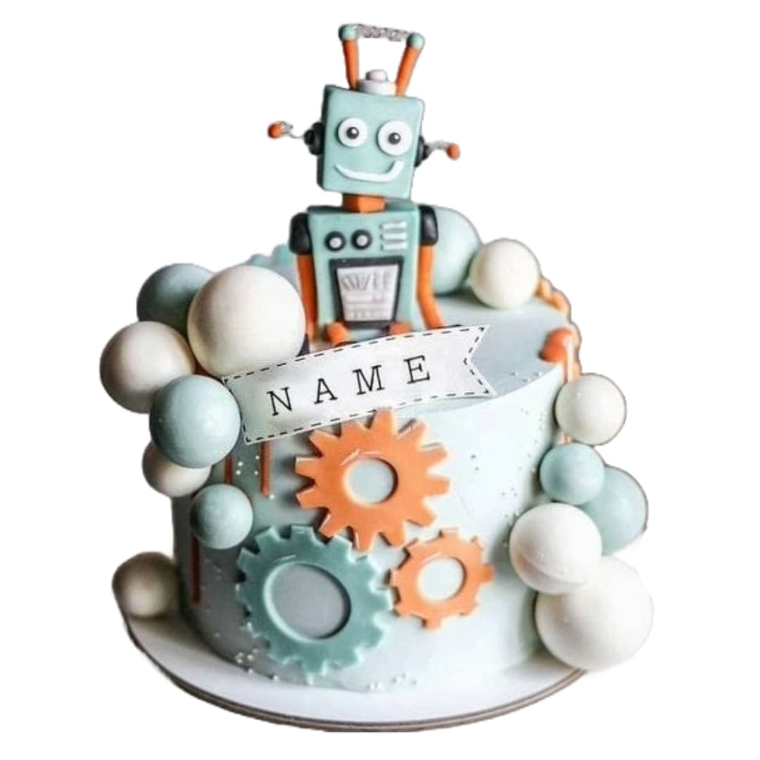 Robot Science Cake For Kids | Paul’s Bakers