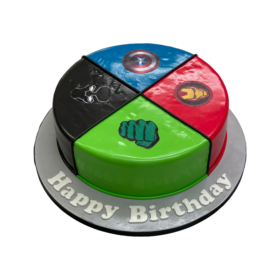 Avengers Birthday Cake for Kids | Paul's Bakers