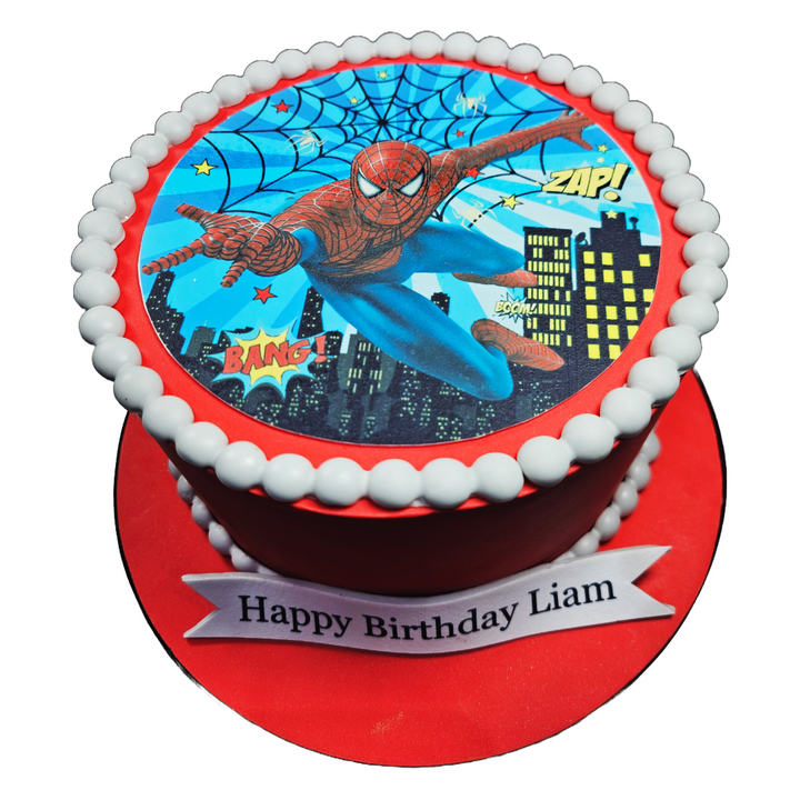 Spiderman Cake| Paul's Bakers
